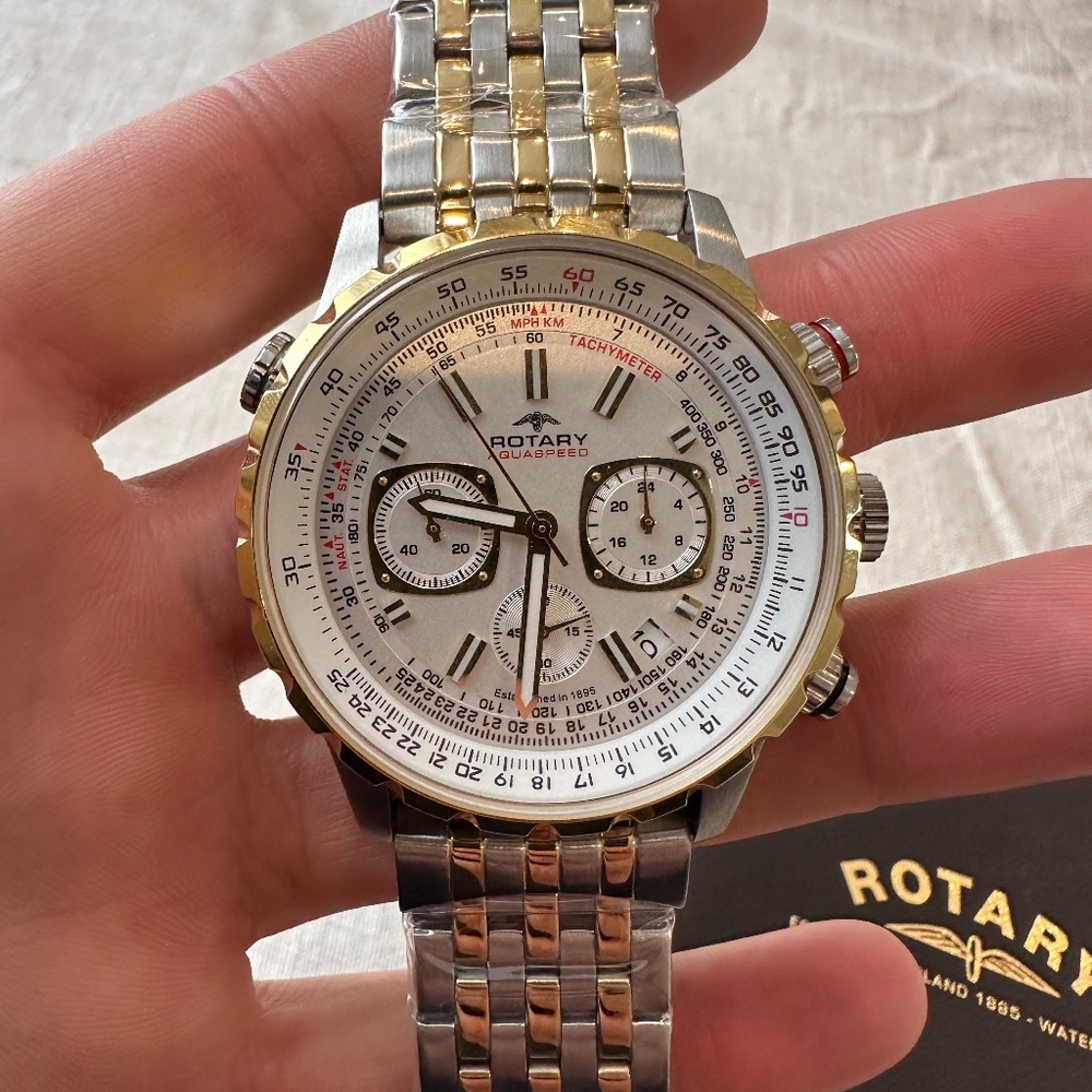 Rotary Aquaspeed Chronograph Watch